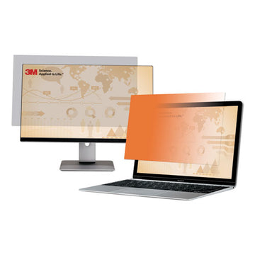 3M™ Gold Frameless Privacy Filter For 22" Widescreen Monitor, 16:10 Aspect Ratio freeshipping - TVN Wholesale